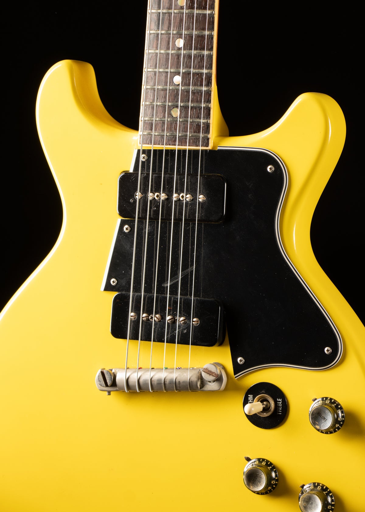 1961 Gibson Les Paul Special Yellow Reneck/Refin