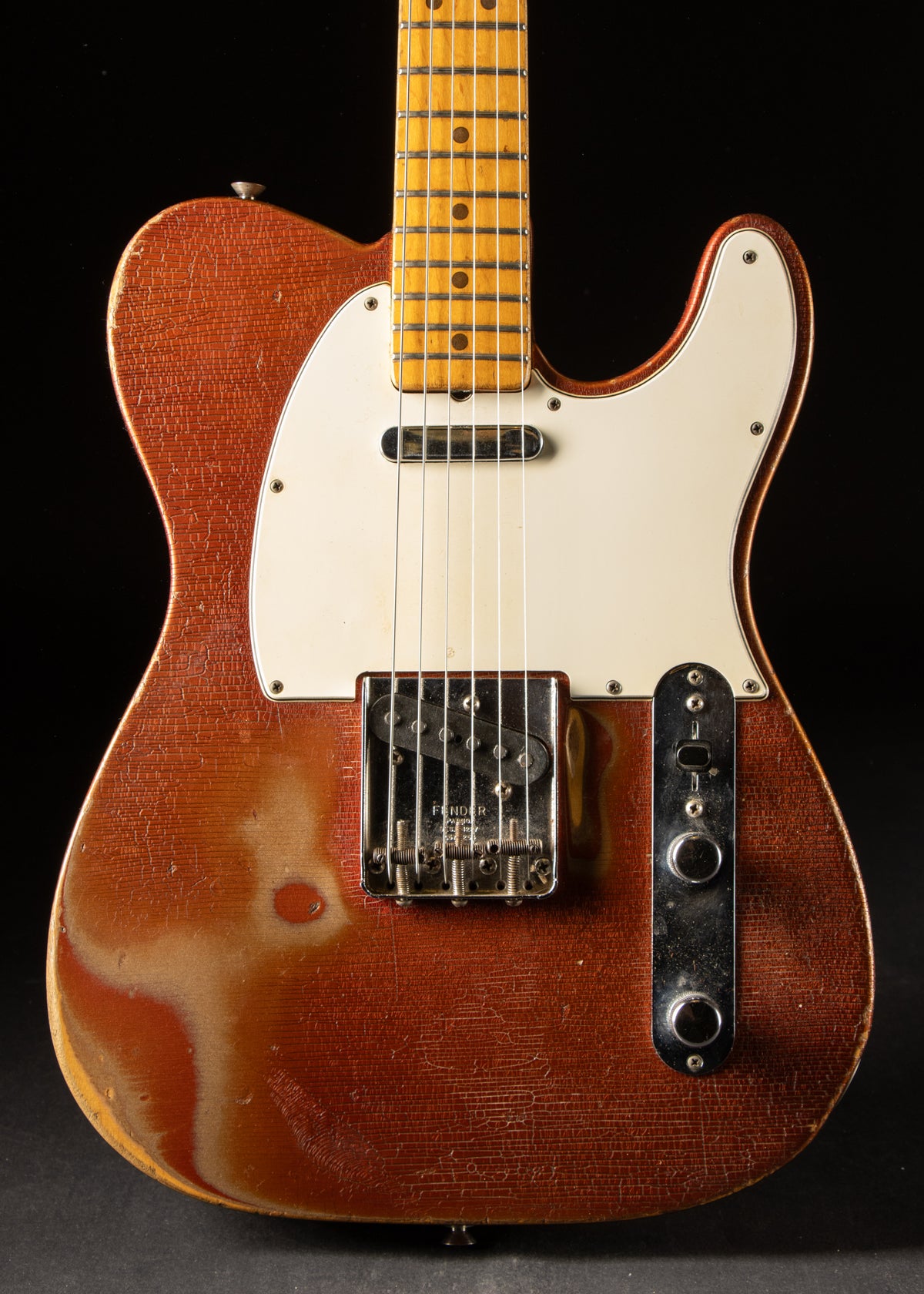 1966 Fender Maple Cap Telecaster Candy Apple Red