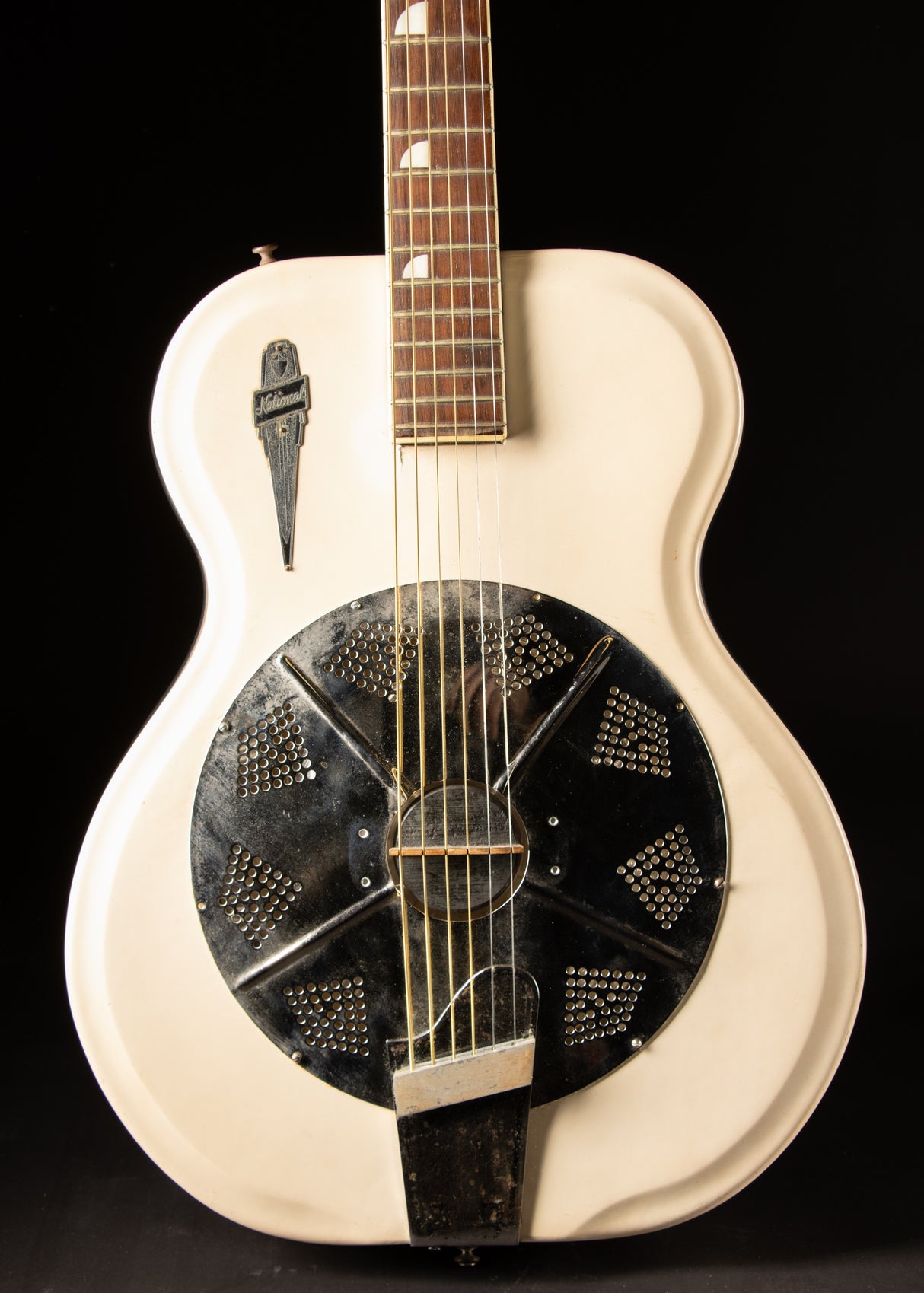 1960's National Folkstar Resonator White