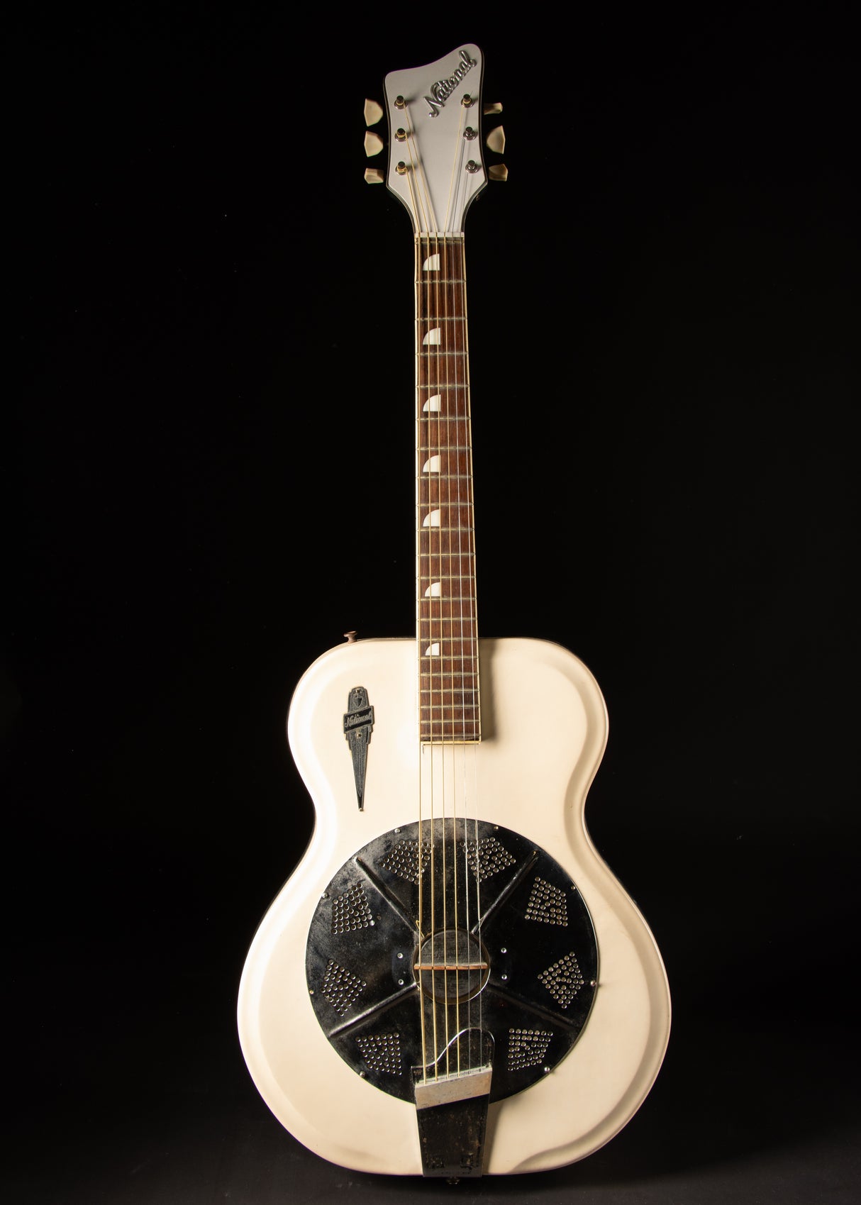 1960's National Folkstar Resonator White