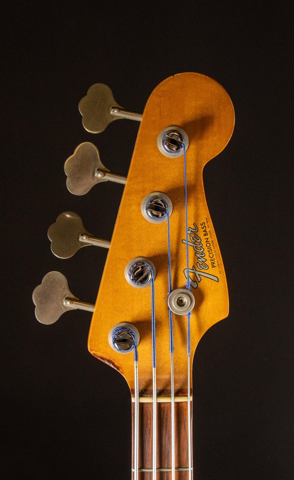 1967 Fender Precision Bass Olympic White + SIB! Fatdrive pedal - Used on John Mayer's "Bigger than my body"