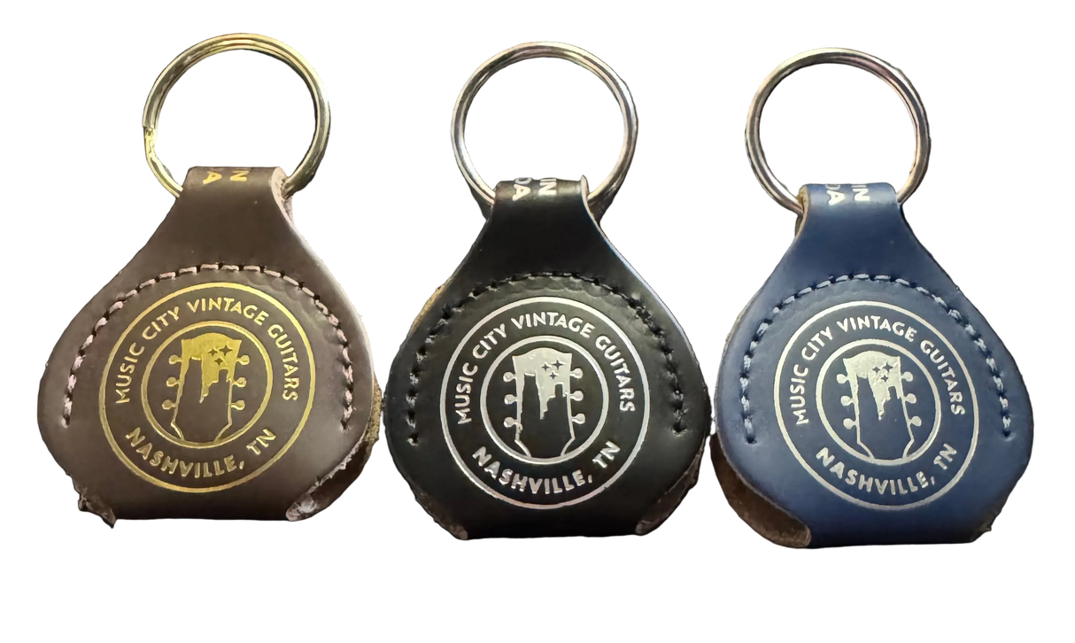 Levy's Leather MCVG Logo Pick Holder Keychain