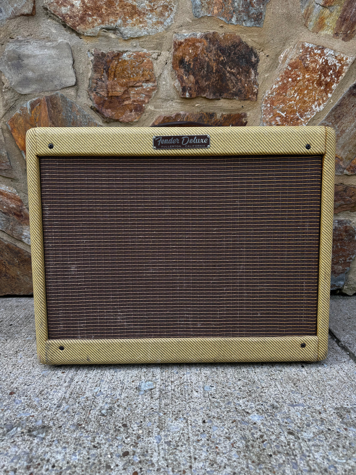 1950's Fender Deluxe 5E3 Tweed Deluxe