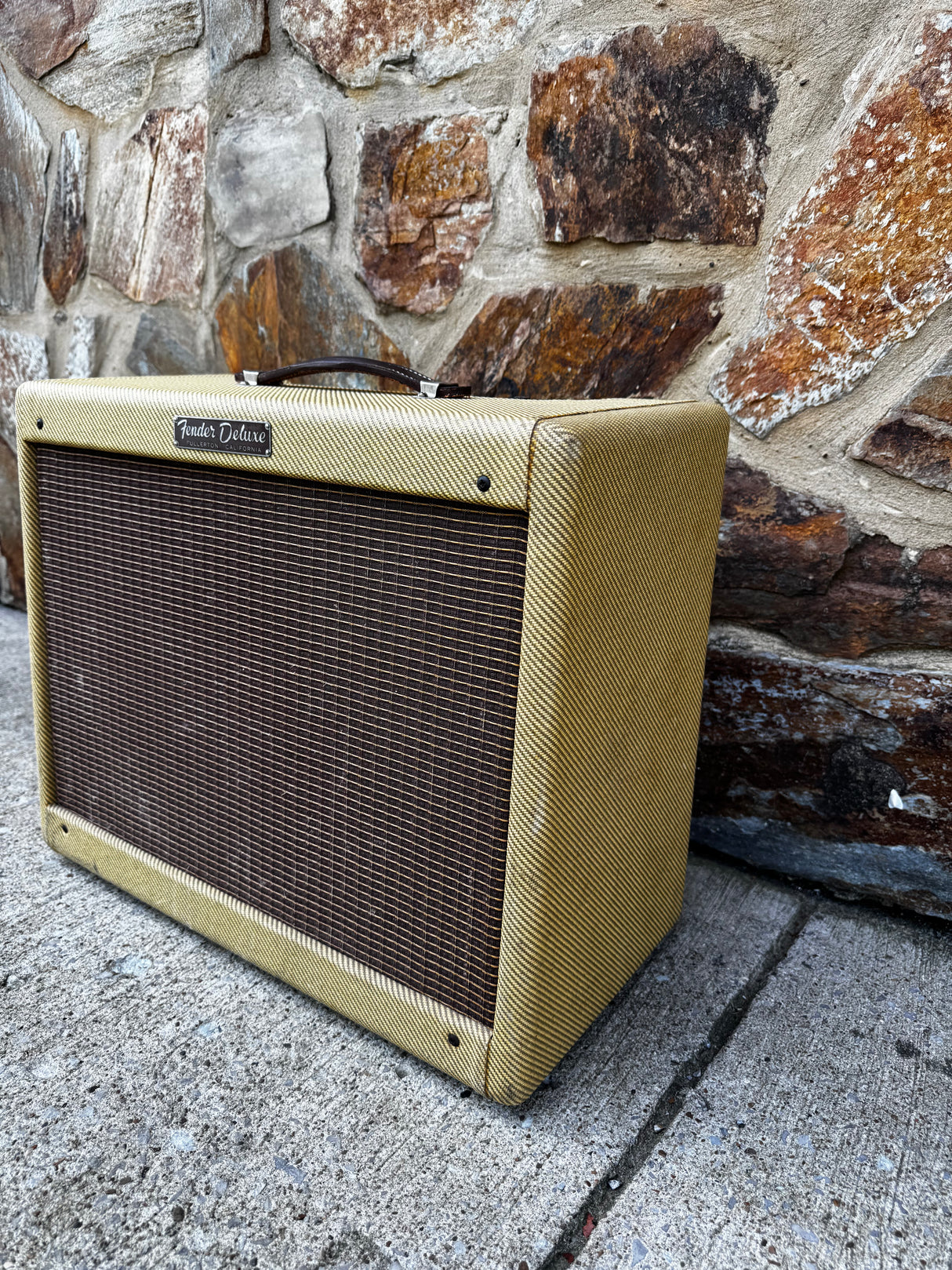 1950's Fender Deluxe 5E3 Tweed Deluxe