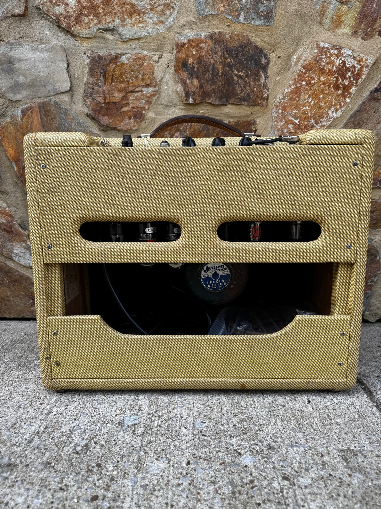 1950's Fender Deluxe 5E3 Tweed Deluxe
