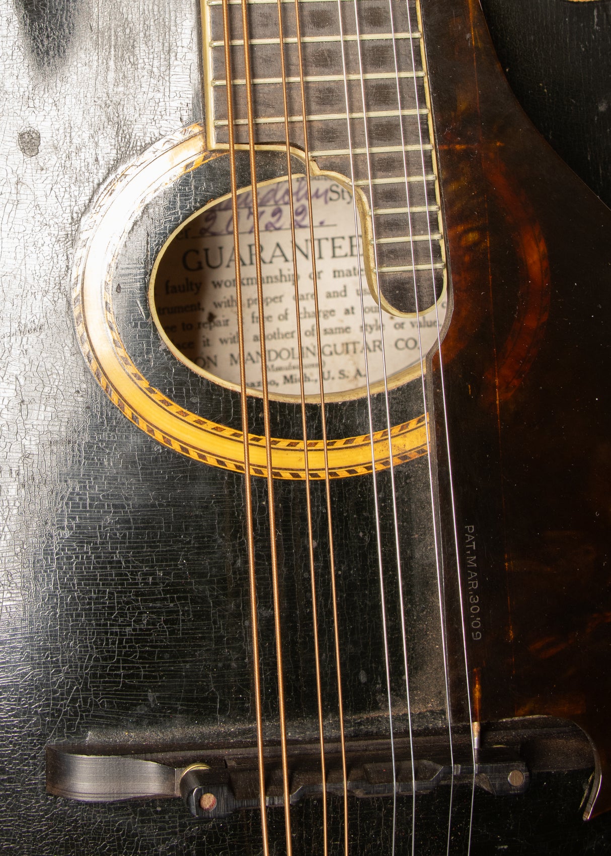 1914 Gibson F-2 Black