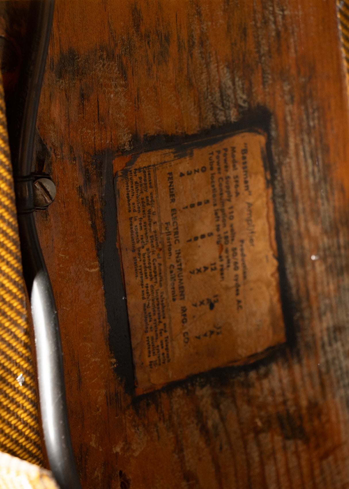 1960 Fender 5F6-A Bassman