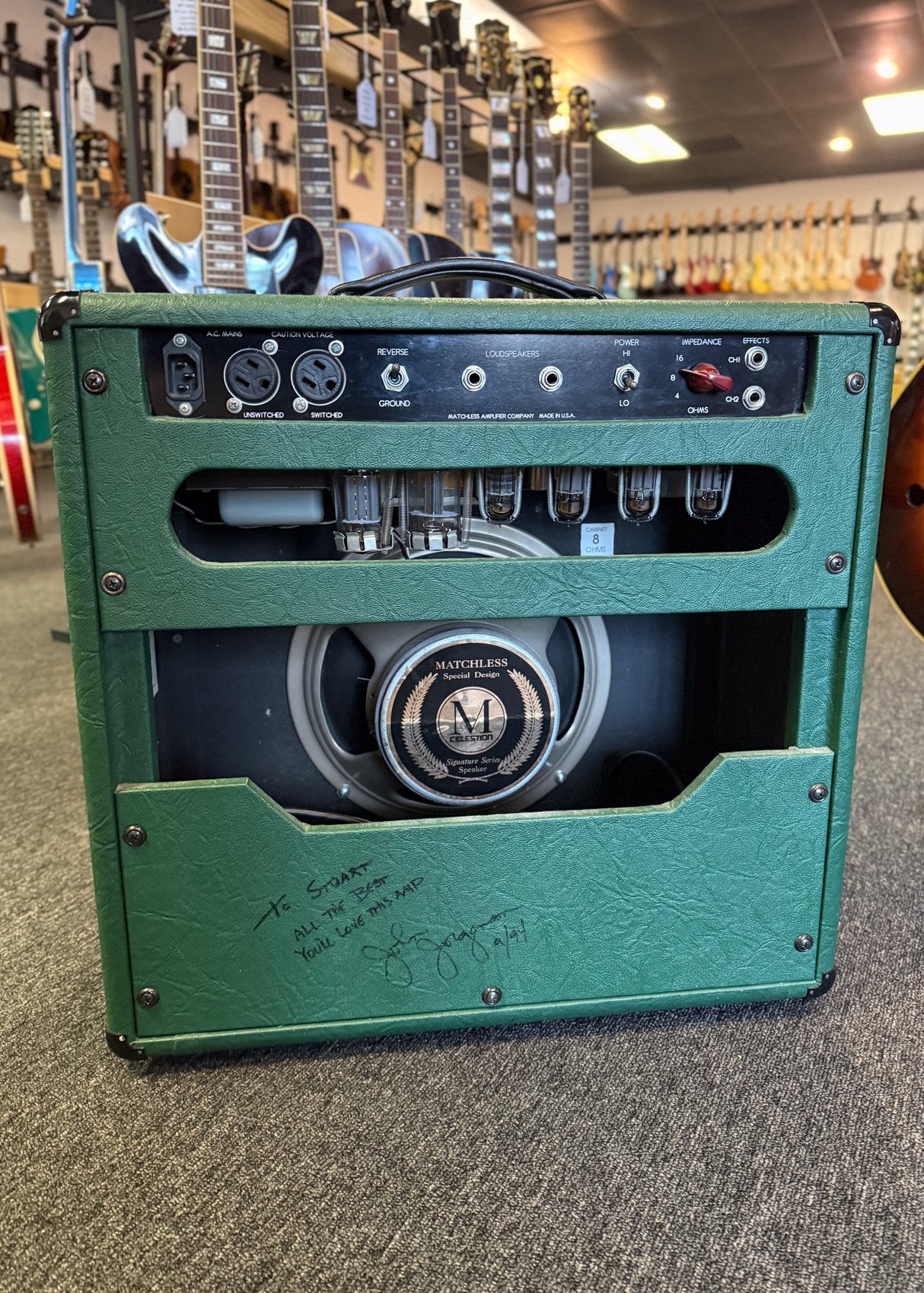 1994 Matchless SC-30L Combo Green