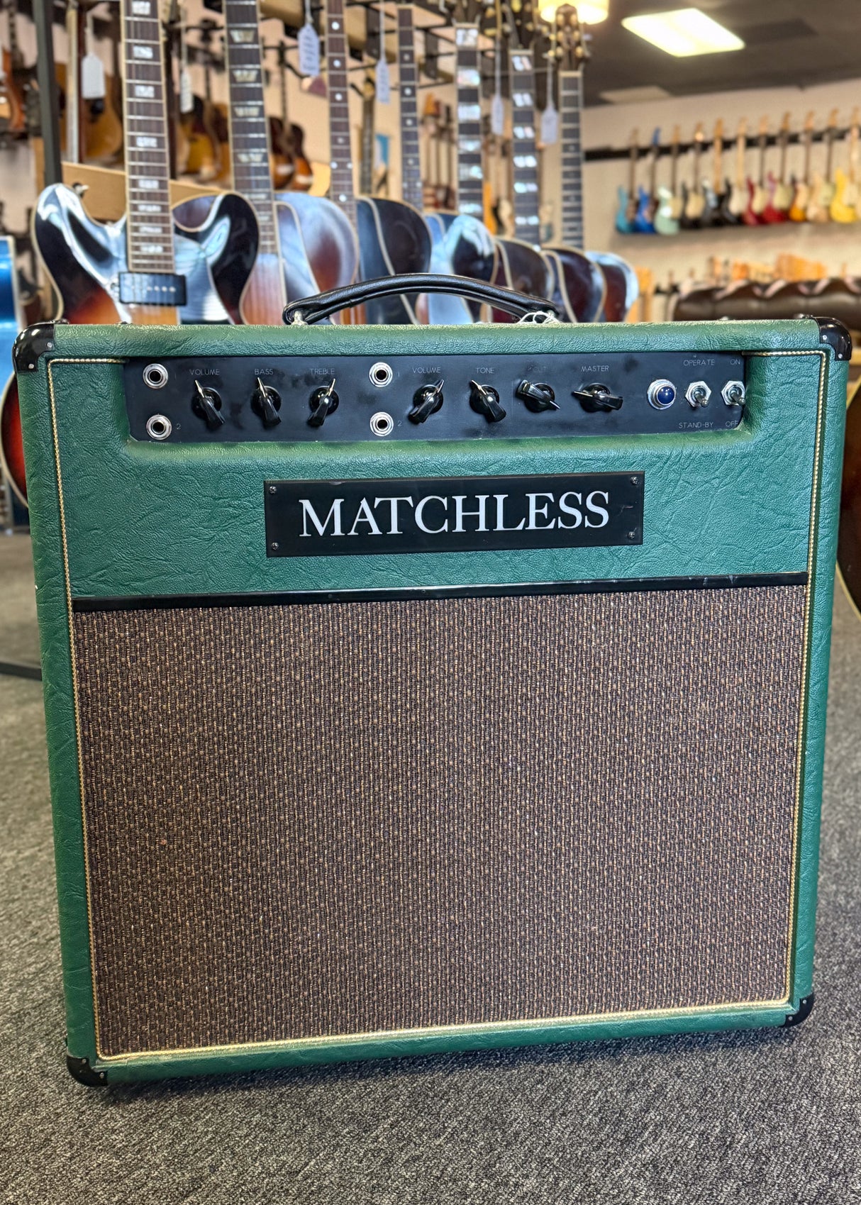 1994 Matchless SC-30L Combo Green