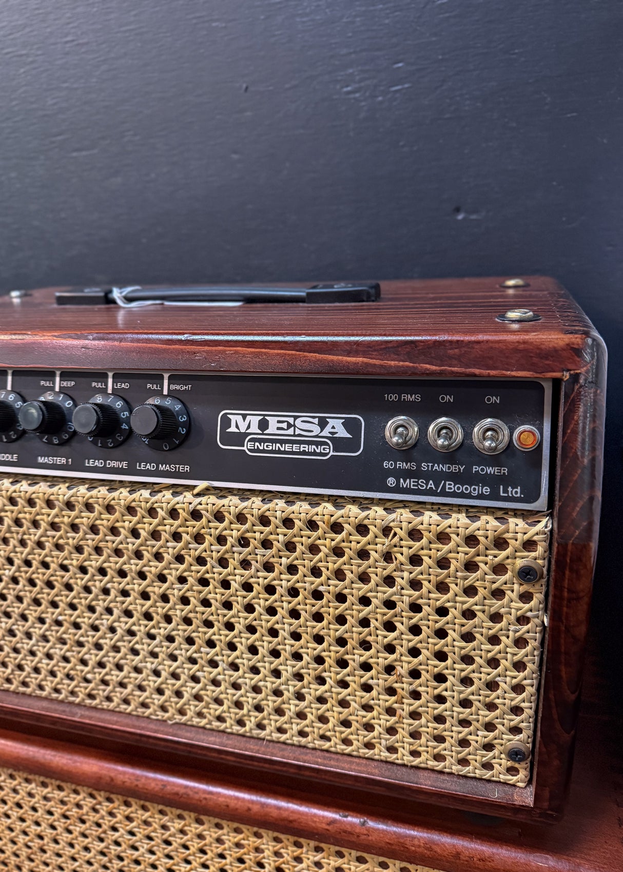 1980s Mesa Boogie MKII C+ Custom Head and Cab