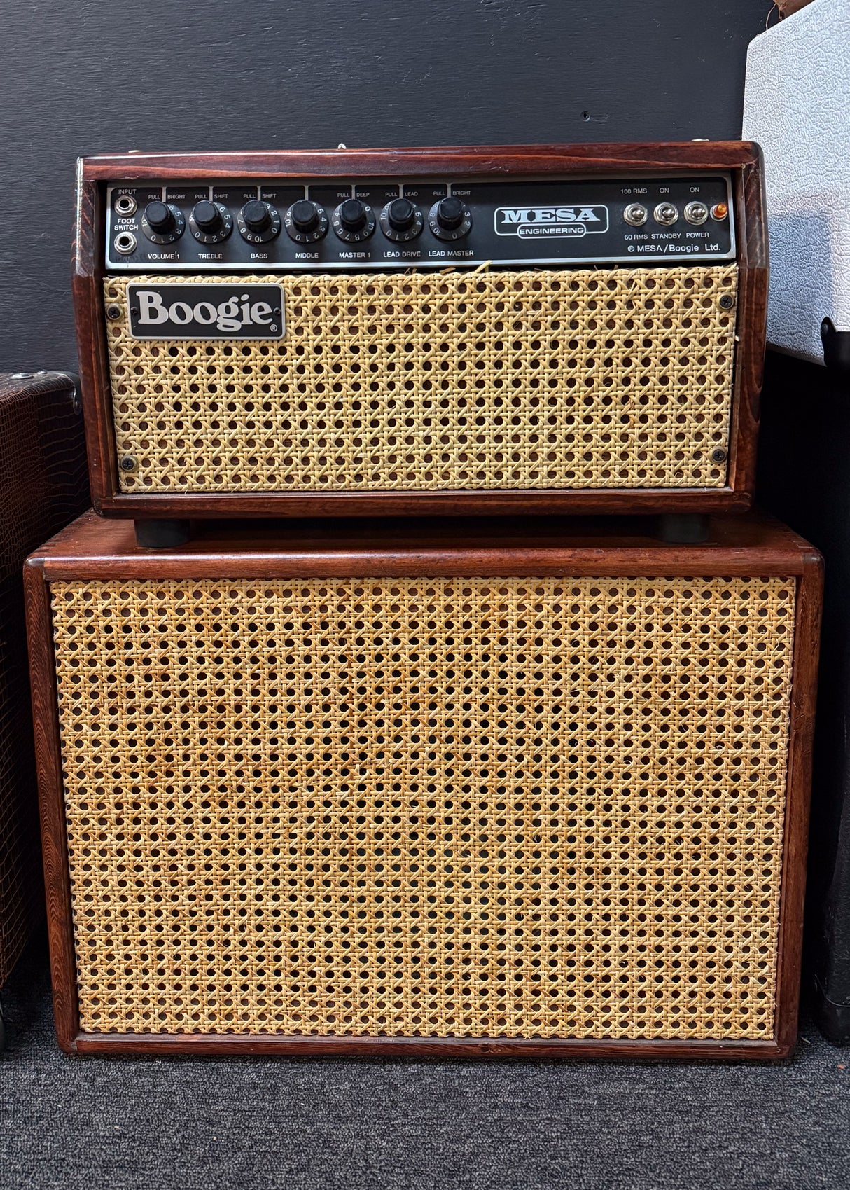 1980s Mesa Boogie MKII C+ Custom Head and Cab