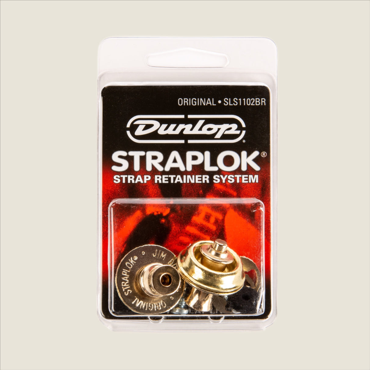 Dunlop Straplok® Strap Retainers Original - Brass