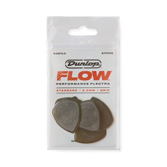Dunlop Flow Standard Grip Picks 2.0mm