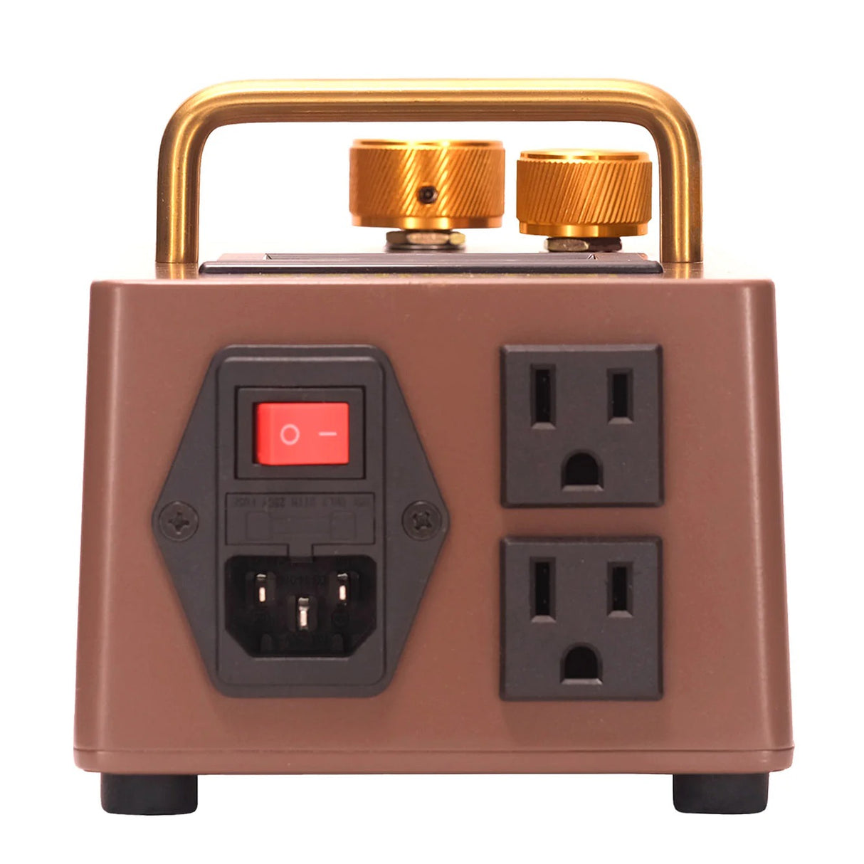 AmpRX BrownBox Tube Amplifier Input Voltage Attenuator - Brown