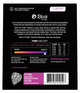 Elixir Strings 21052 Attune Phosphor Bronze Acoustic Guitar Strings - .012-.053 Light