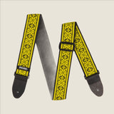 Dunlop Jacquard Fillmore Yellow Strap