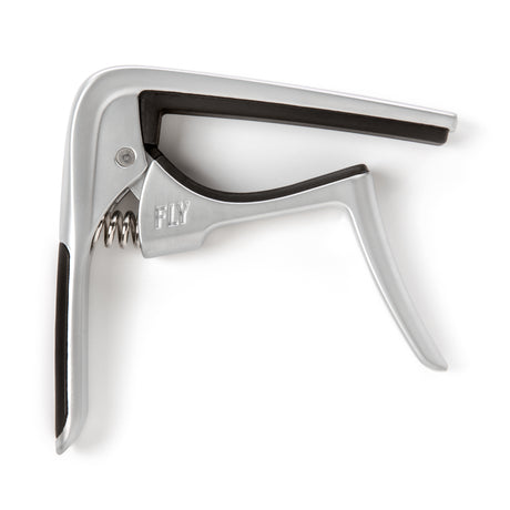 Dunlop Trigger® Fly™ Capo Curved - Satin Chrome