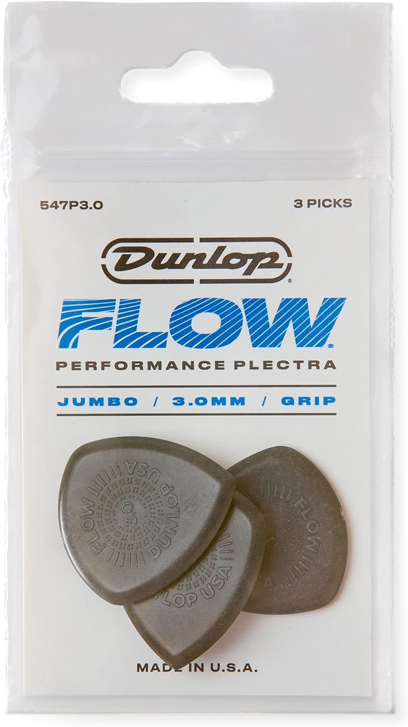 Dunlop Flow Jumbo Grip Picks 3.0mm