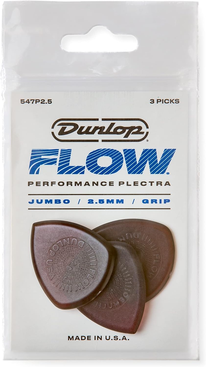 Dunlop Flow Jumbo Grip Picks 2.5mm