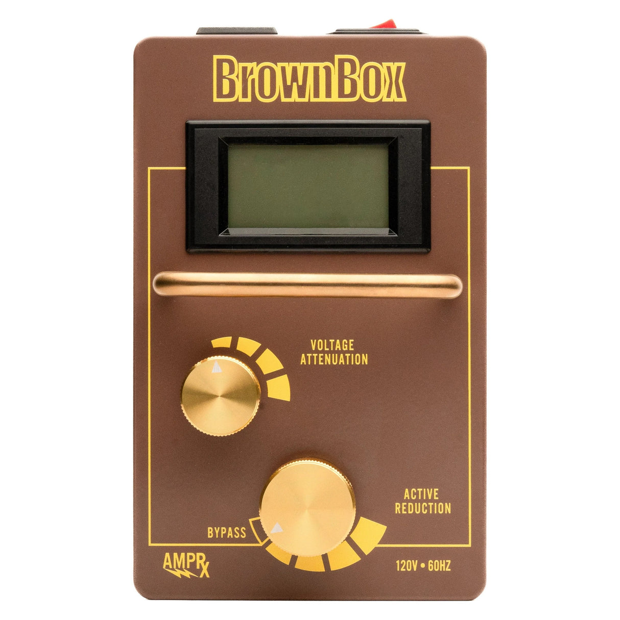 AmpRX BrownBox Tube Amplifier Input Voltage Attenuator - Brown