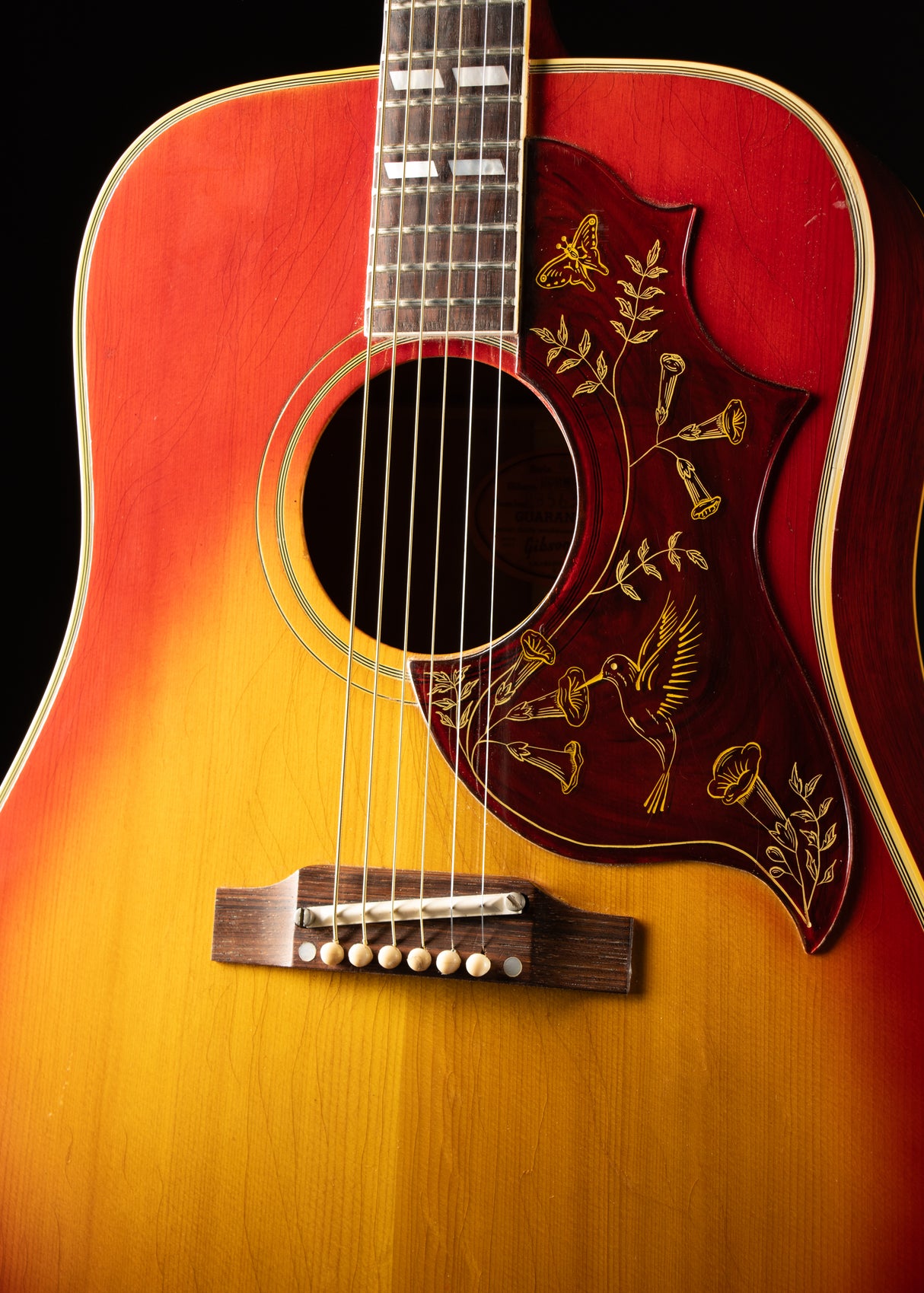 1965 Gibson Hummingbird Cherry Sunburst