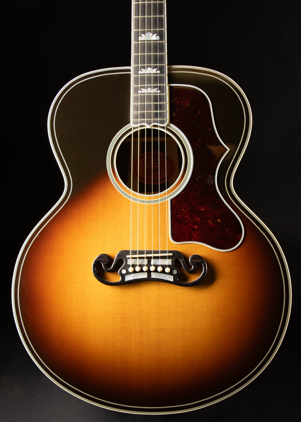 2009 Gibson Custom Shop SJ-200 Western Classic Vintage Sunburst