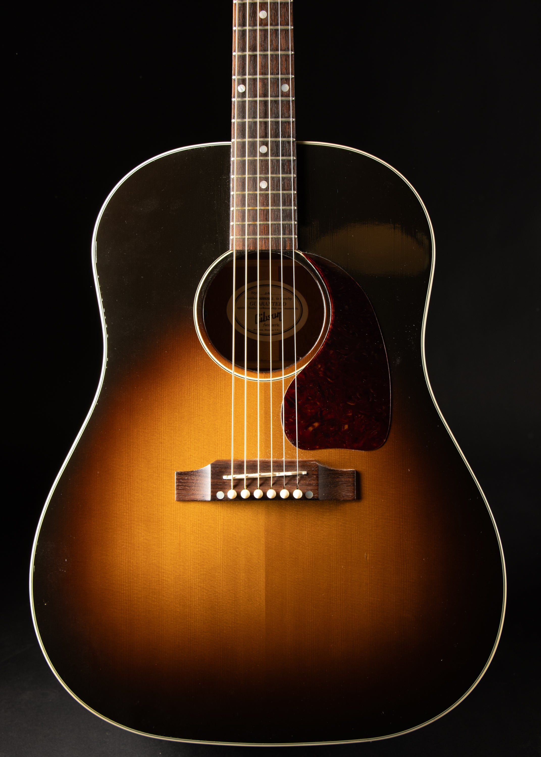 2007 Gibson J-45 Standard Sunburst – Music City Vintage Guitars