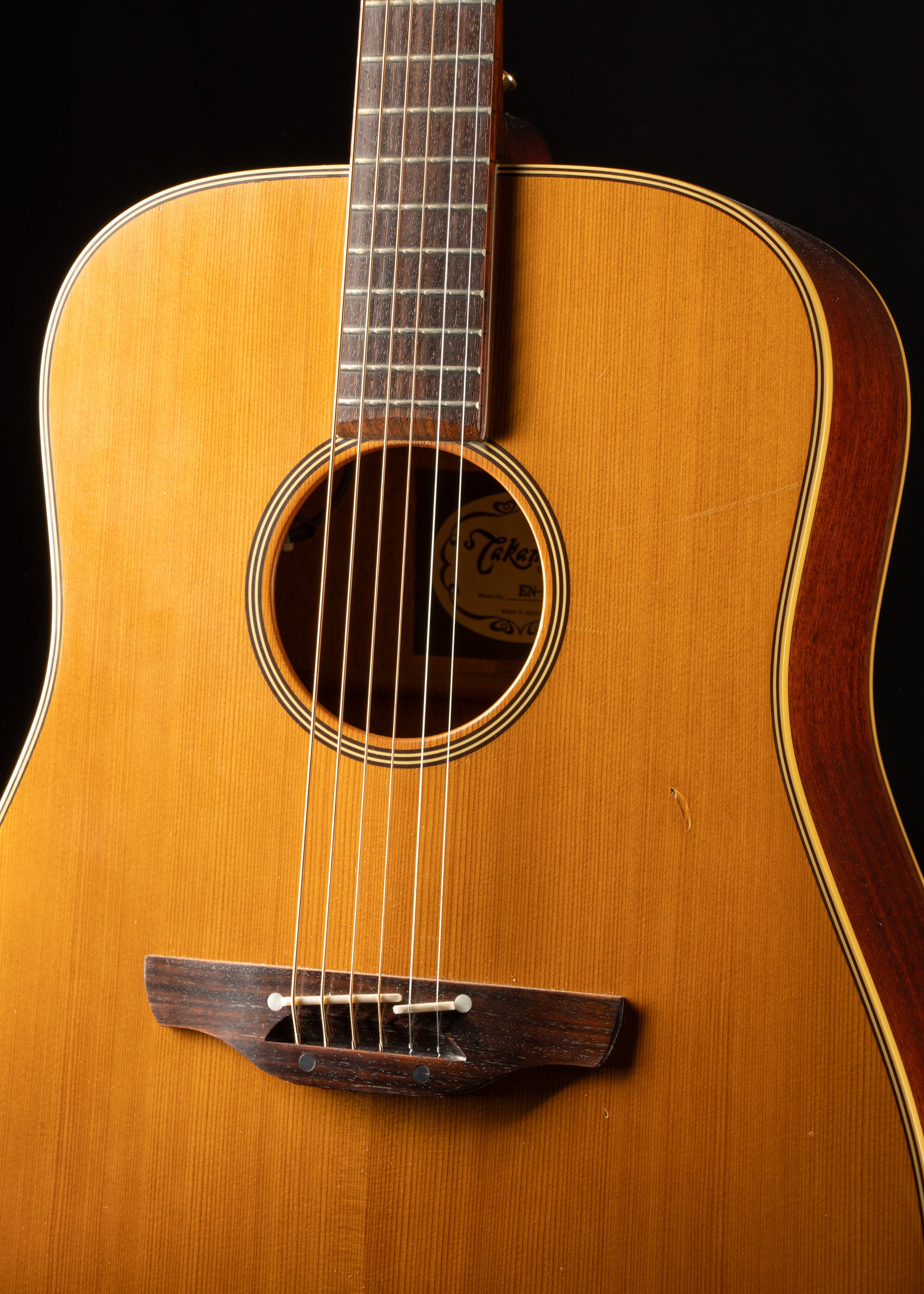 1993 Takamine EN-10 Natural – Music City Vintage Guitars