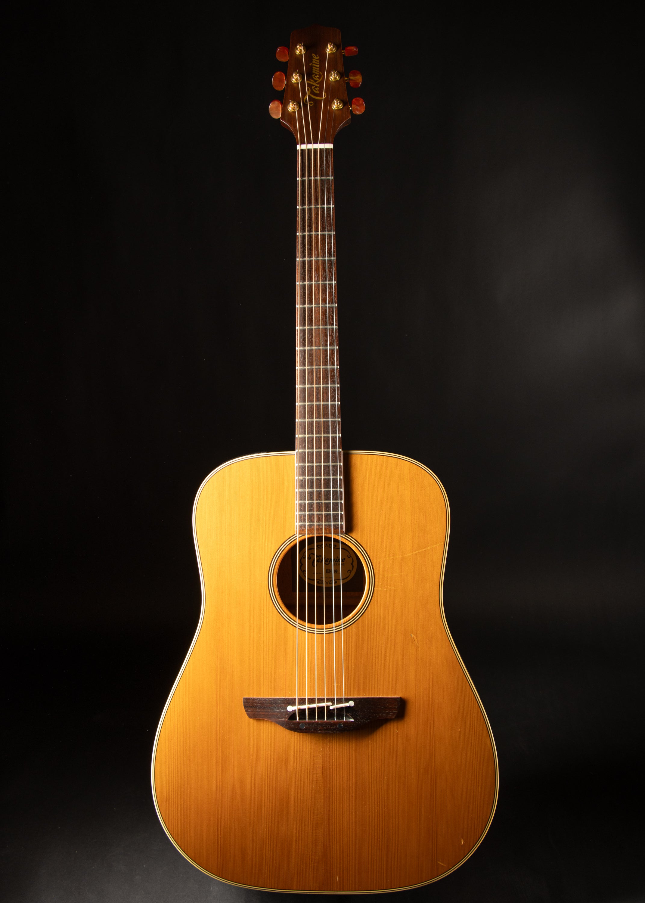 1993 Takamine EN-10 Natural – Music City Vintage Guitars