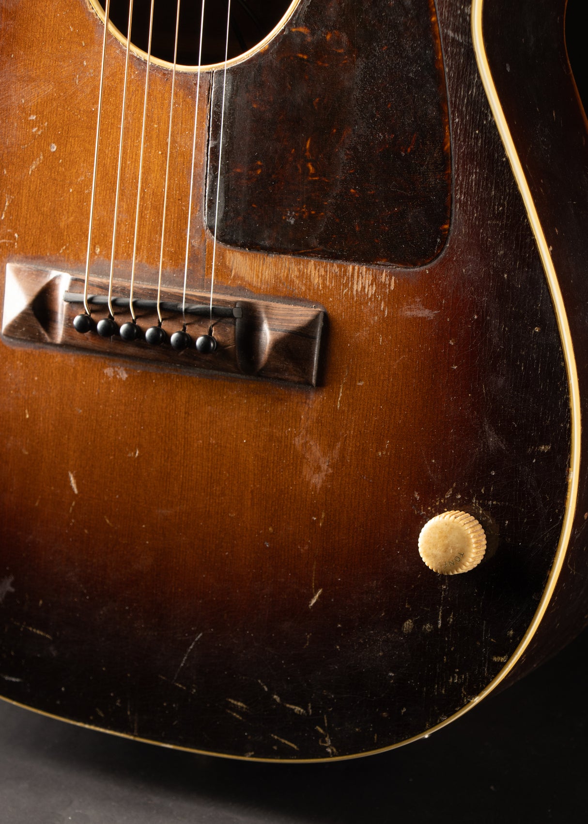 1937 Epiphone FT-27 w/Dearmond Pickup Sunburst