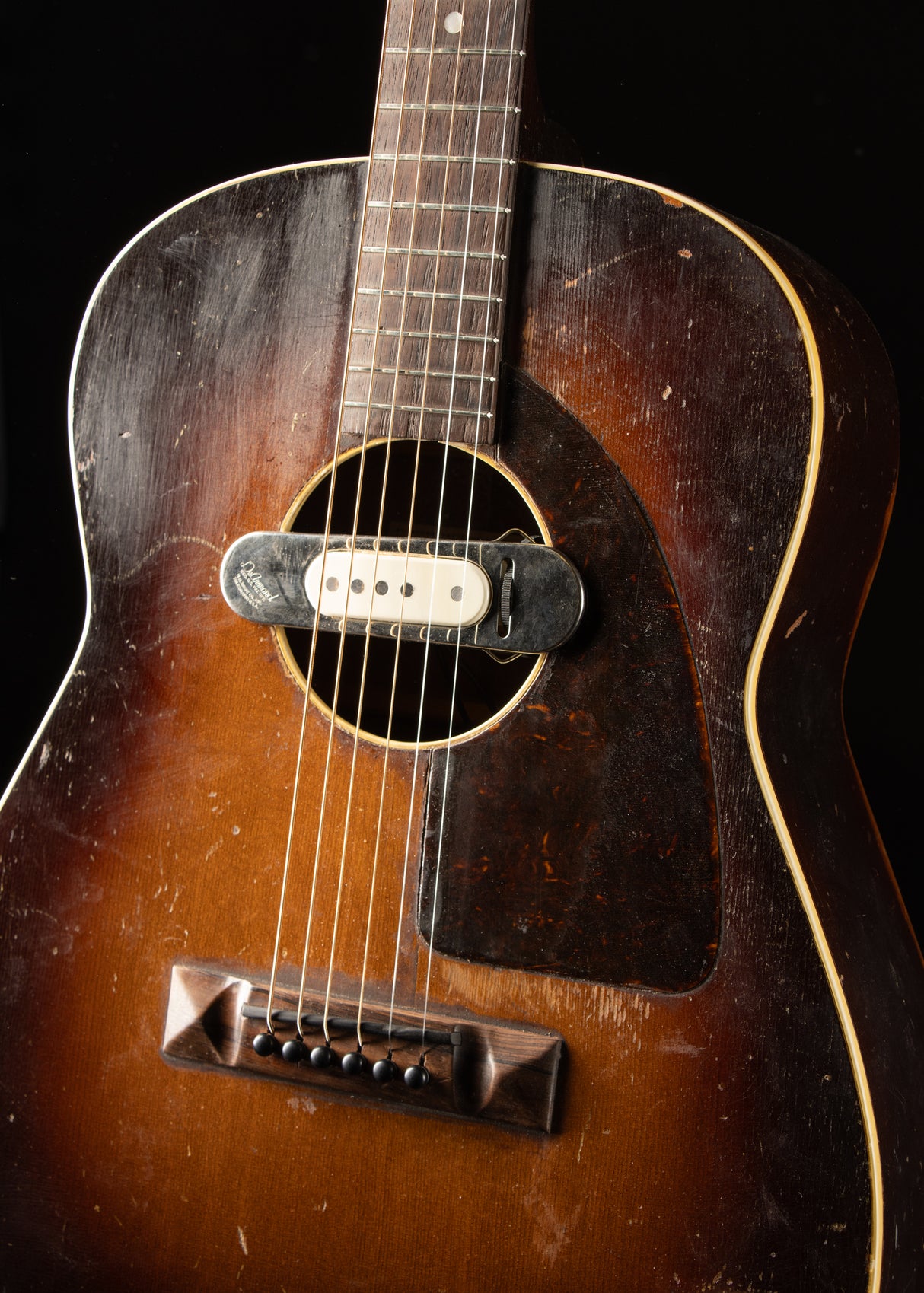 1937 Epiphone FT-27 w/Dearmond Pickup Sunburst