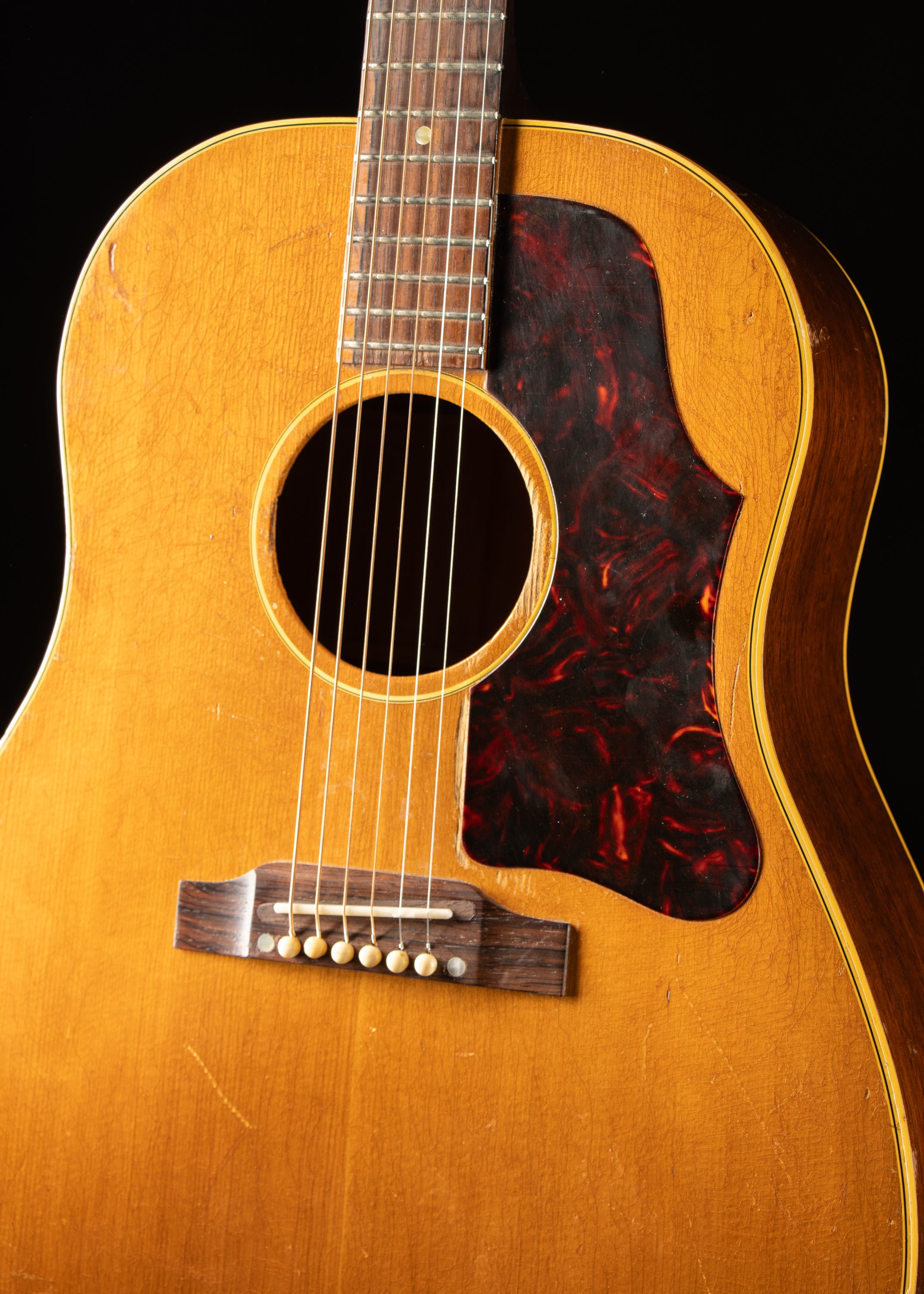 1961 Gibson J-50 Natural – Music City Vintage Guitars
