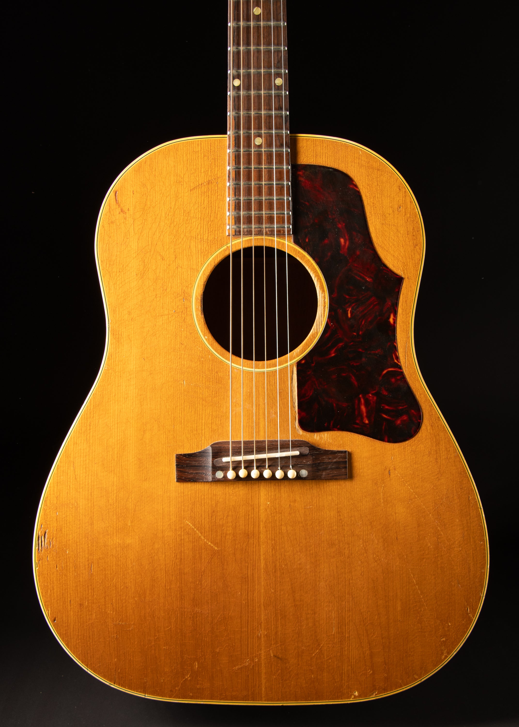 1961 Gibson J-50 Natural – Music City Vintage Guitars