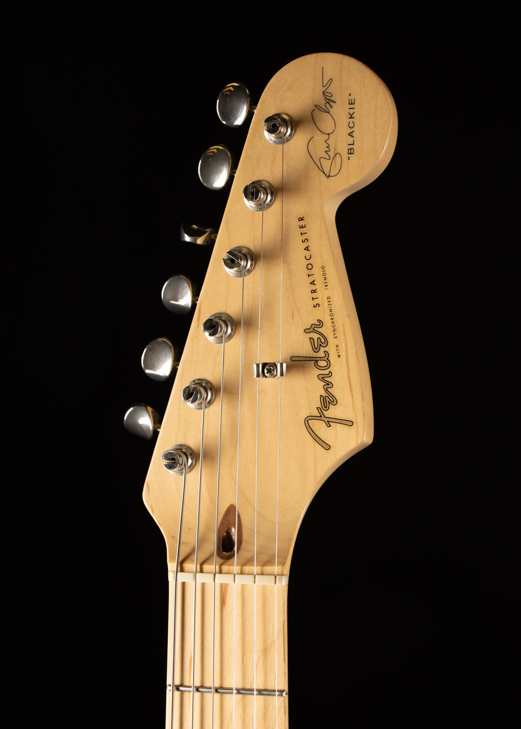 1989 Fender Eric Clapton Stratocaster Black – Music City Vintage