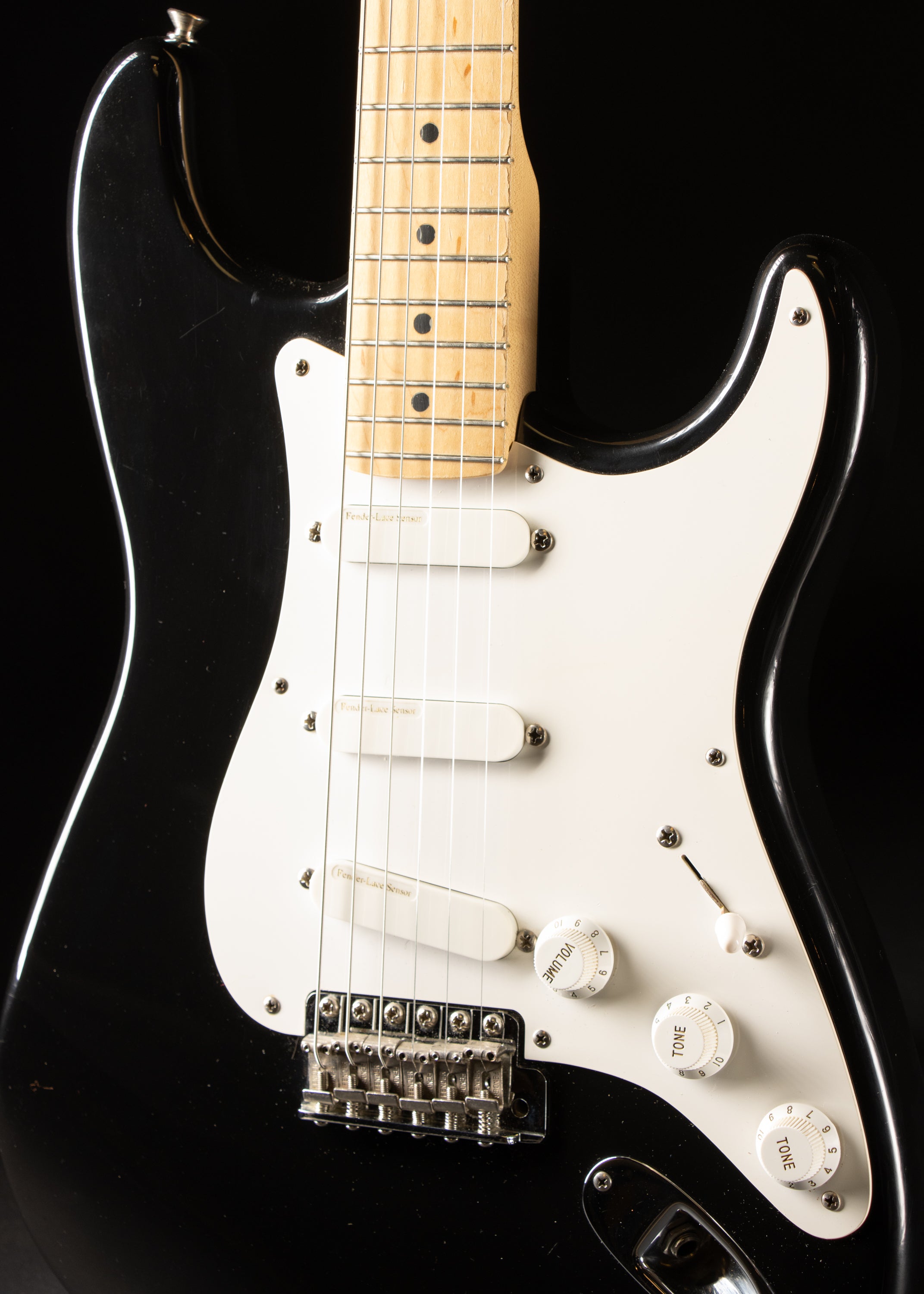 1989 Fender Eric Clapton Stratocaster Black – Music City Vintage
