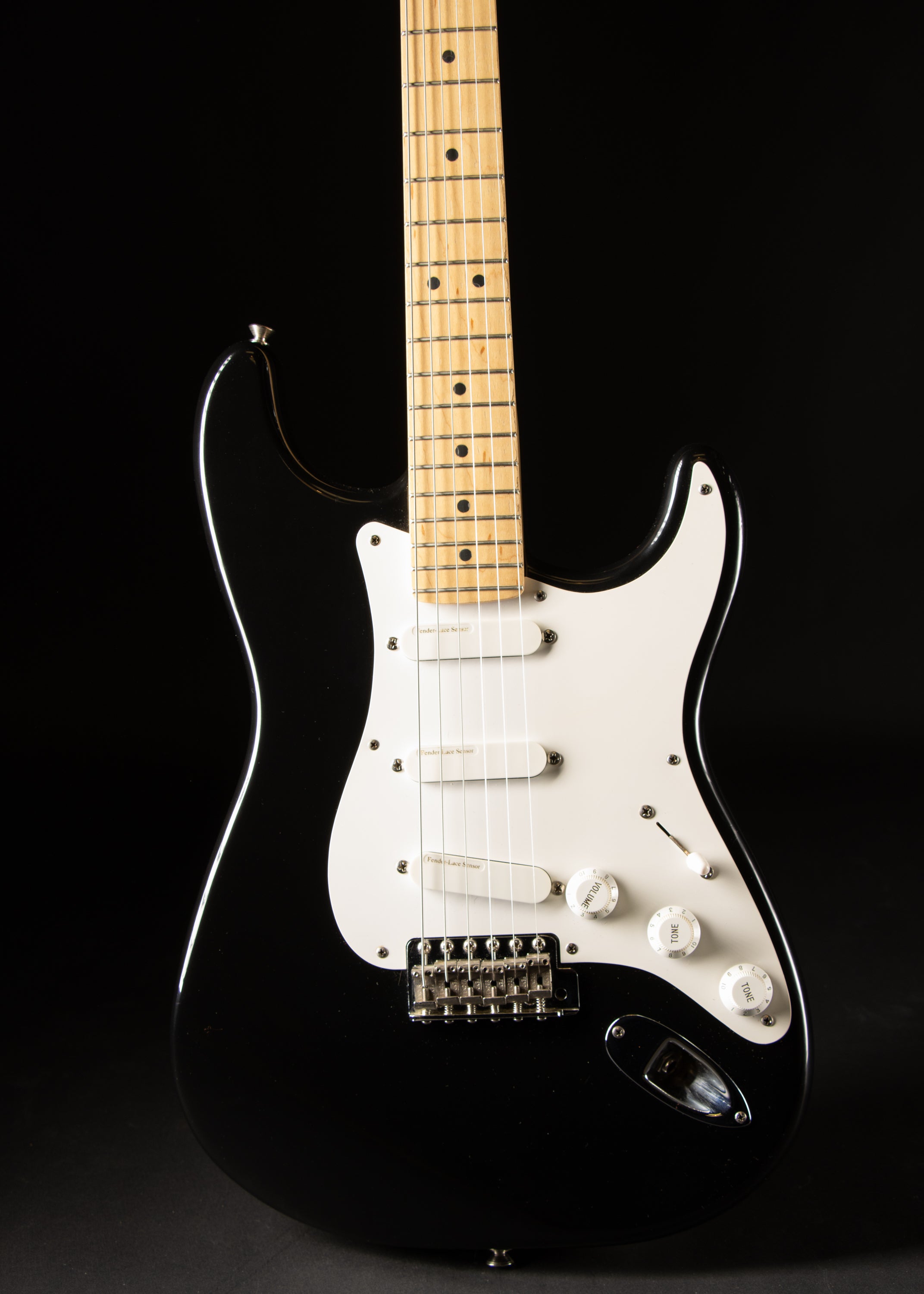 1989 Fender Eric Clapton Stratocaster Black – Music City Vintage
