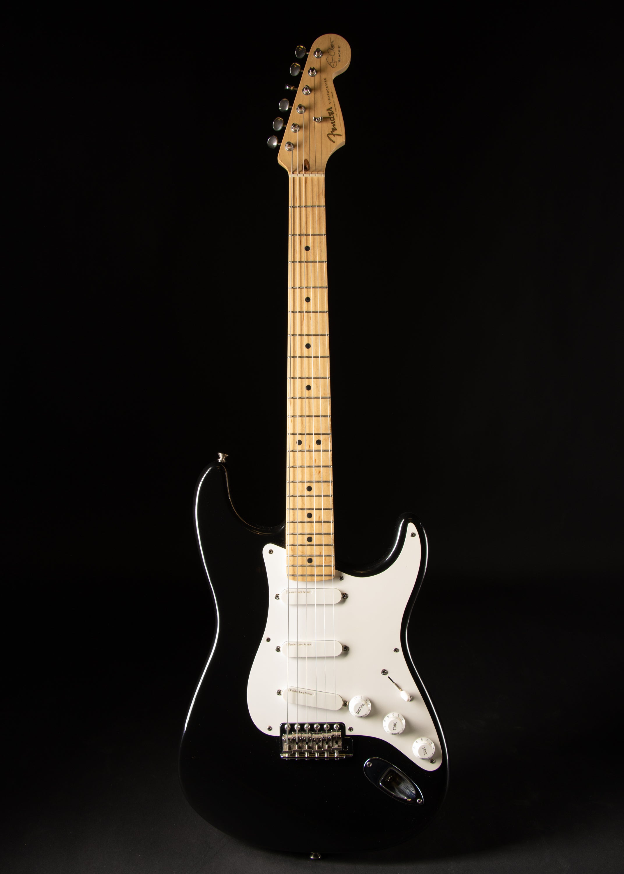 1989 Fender Eric Clapton Stratocaster Black – Music City Vintage