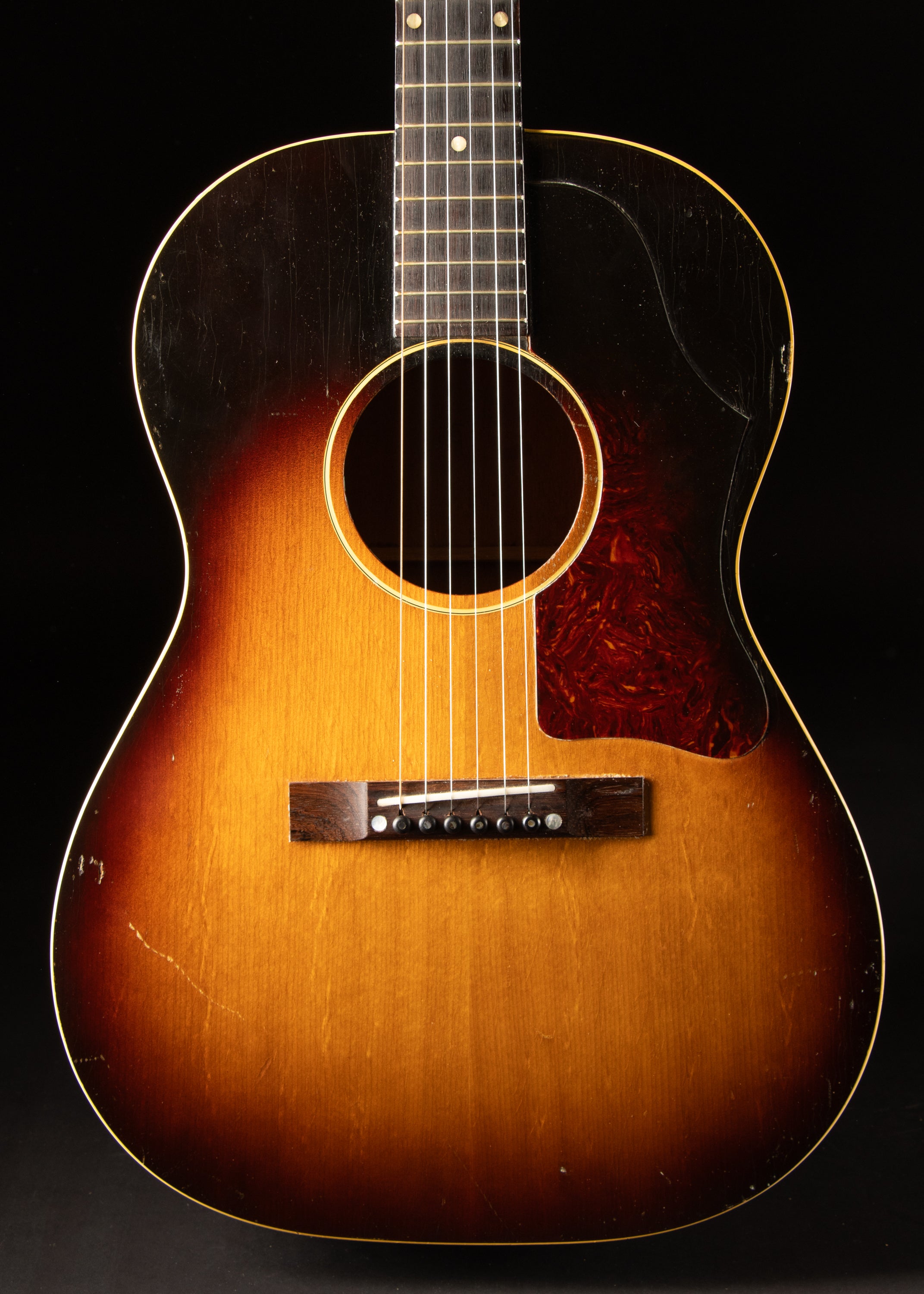 1957 Gibson LG-1 Sunburst – Music City Vintage Guitars