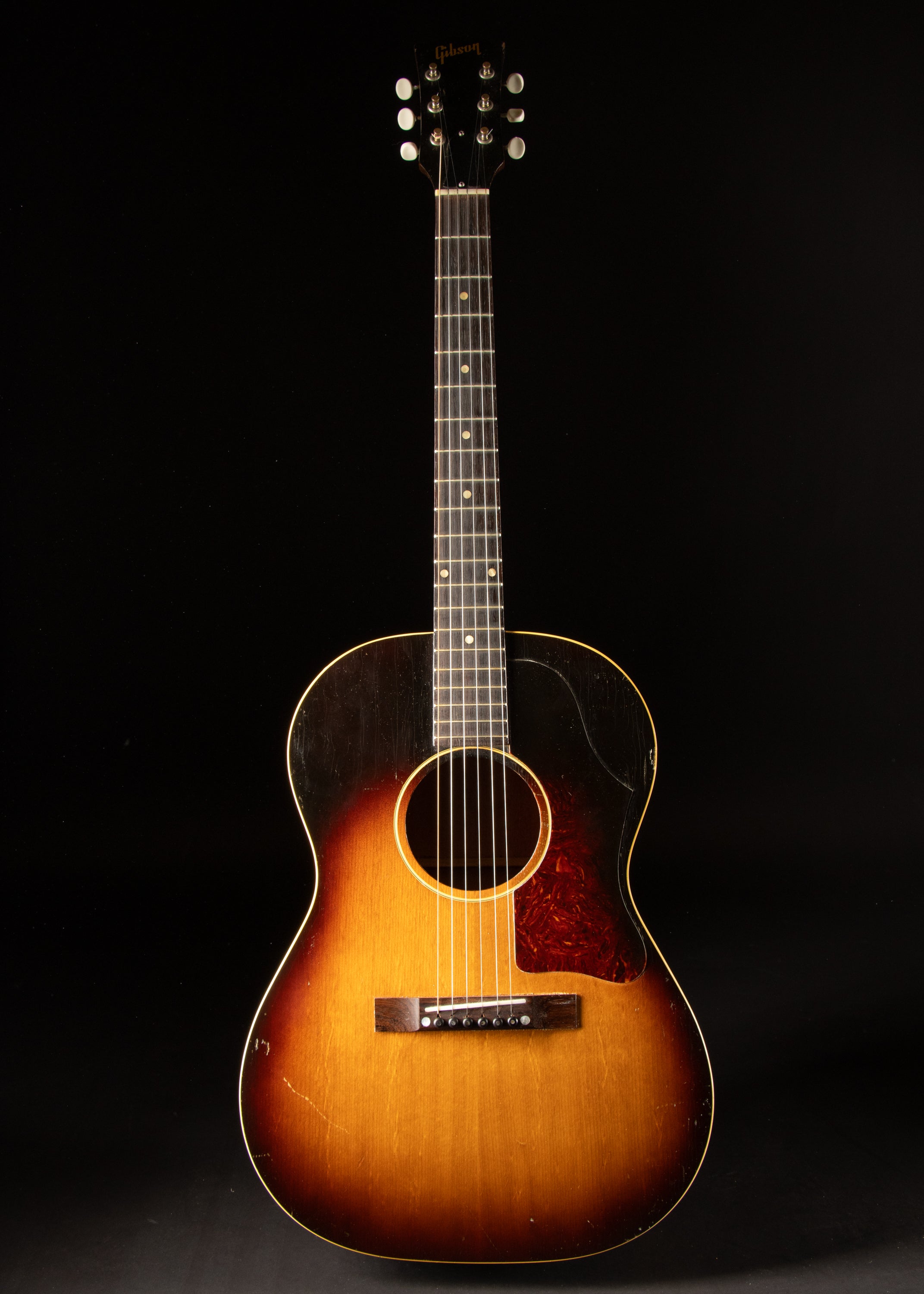 1957 Gibson LG-1 Sunburst – Music City Vintage Guitars