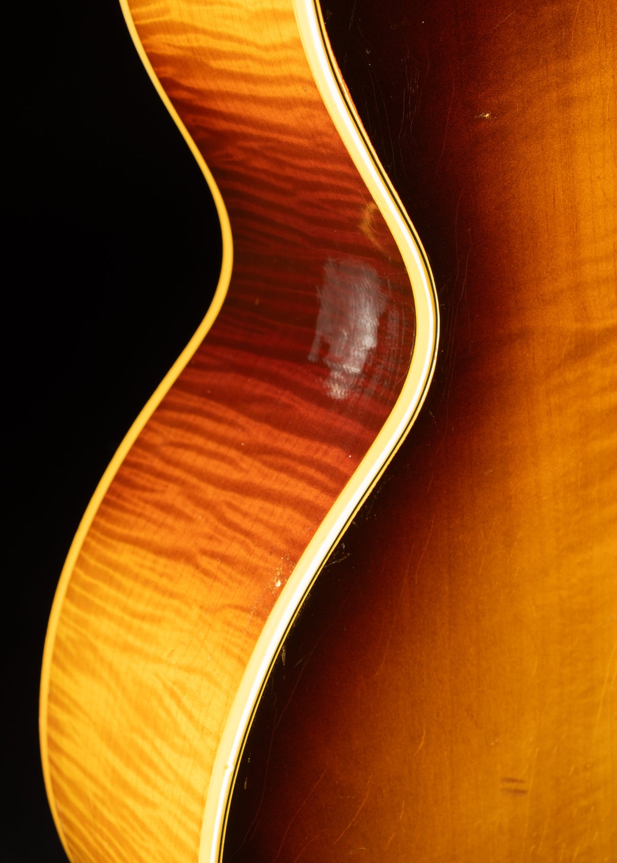 1957 Gibson J-185 Sunburst Owned by Dan Auerbach