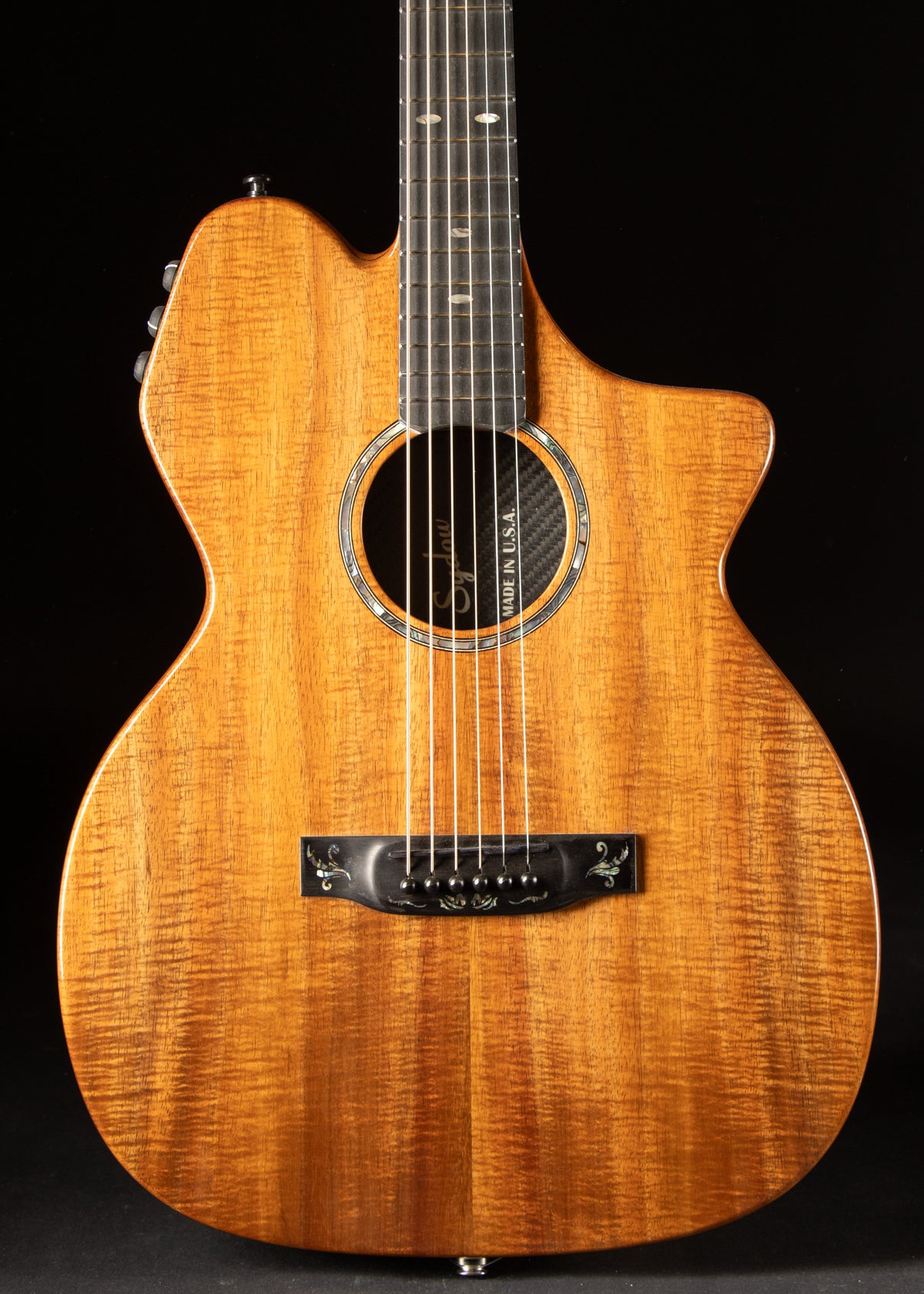 Sydow Carbon Koa Ultra-Thin Acoustic-Electric