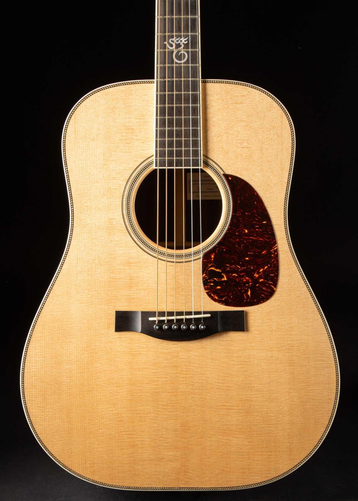 Recent Santa Cruz Tony Rice - Indian Sitka