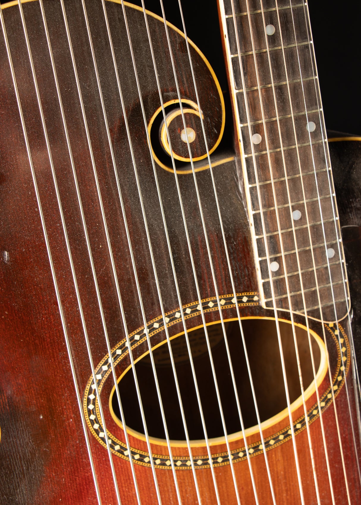 1921 Gibson Style U Harp Guitar