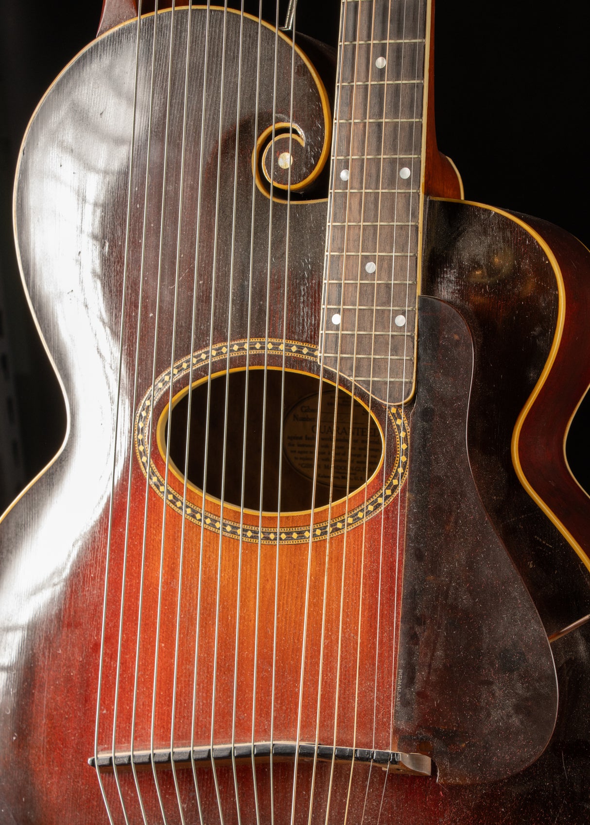 1921 Gibson Style U Harp Guitar