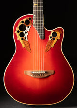 Early 1990s Ovation Longneck DS768 Baritone Cherryburst