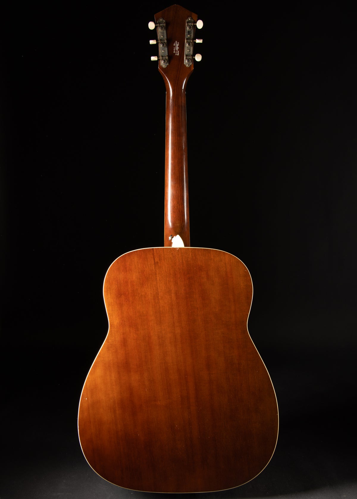 1960s Harmony-made Silvertone 1221 X-Bracing Conversion Sunburst no case