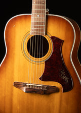 1960s Harmony-made Silvertone 1221 X-Bracing Conversion Sunburst no case