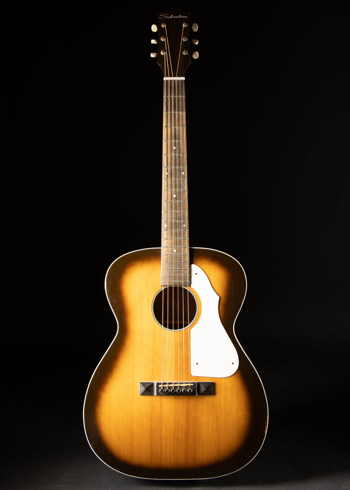 1960s Silvertone 621 X-Bracing Conversion Sunburst