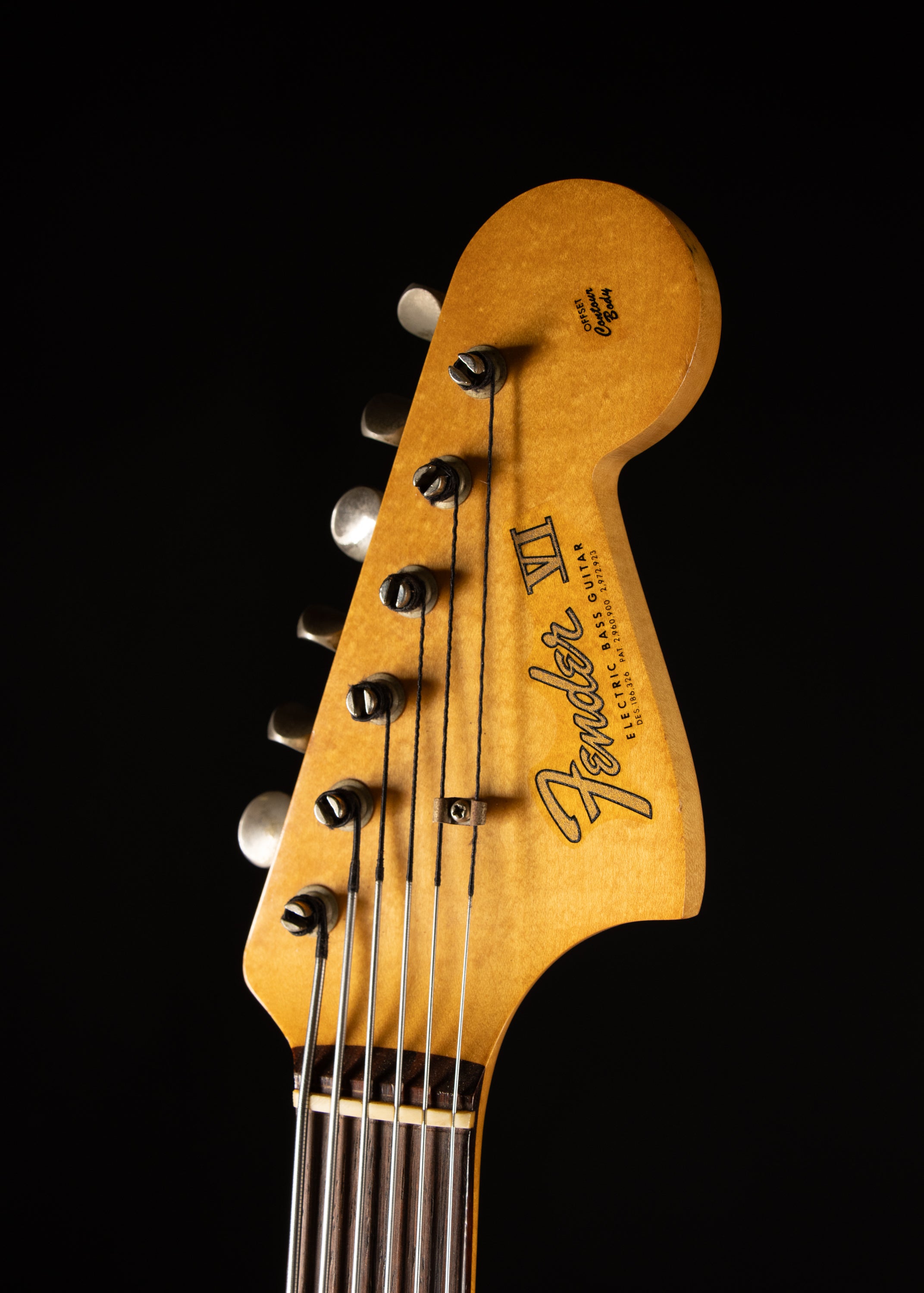 1963 Fender Bass VI Sunburst – Music City Vintage Guitars