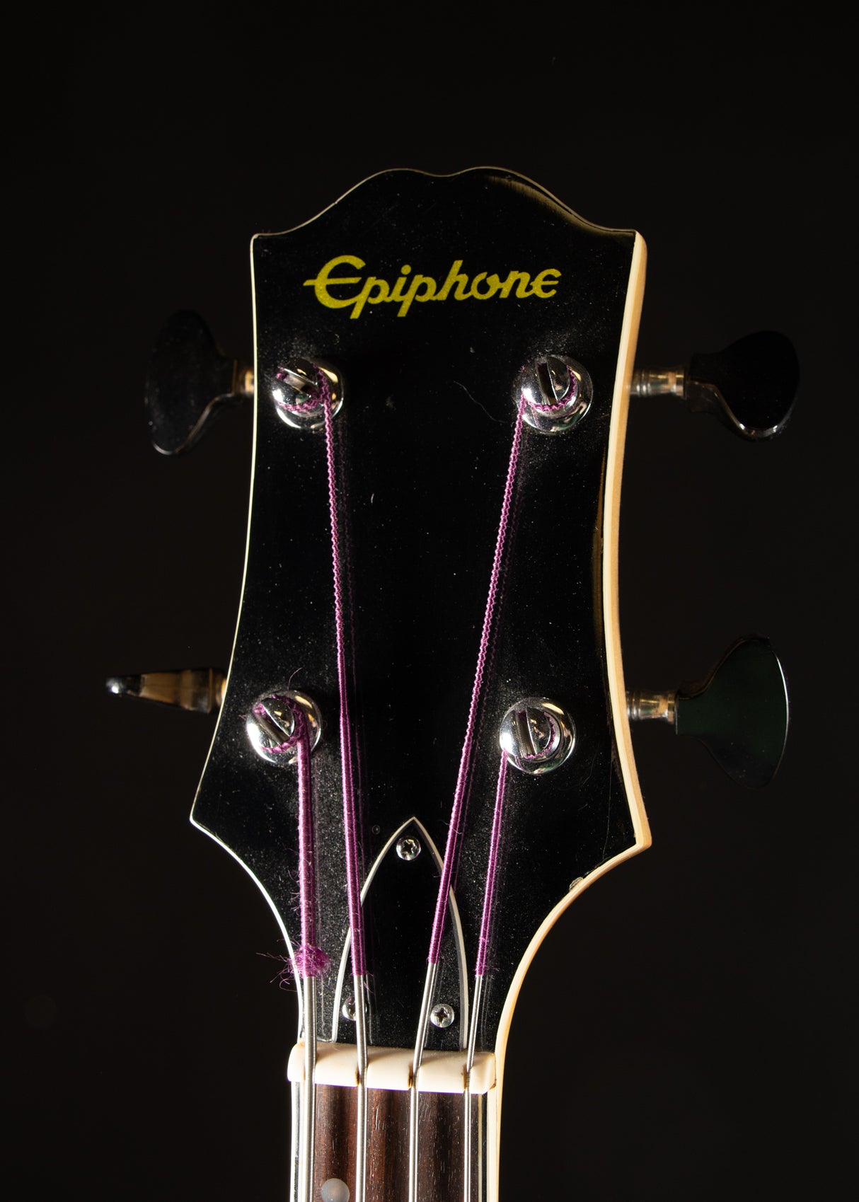 1970s Epiphone 5120 Bass Cherry Sunburst